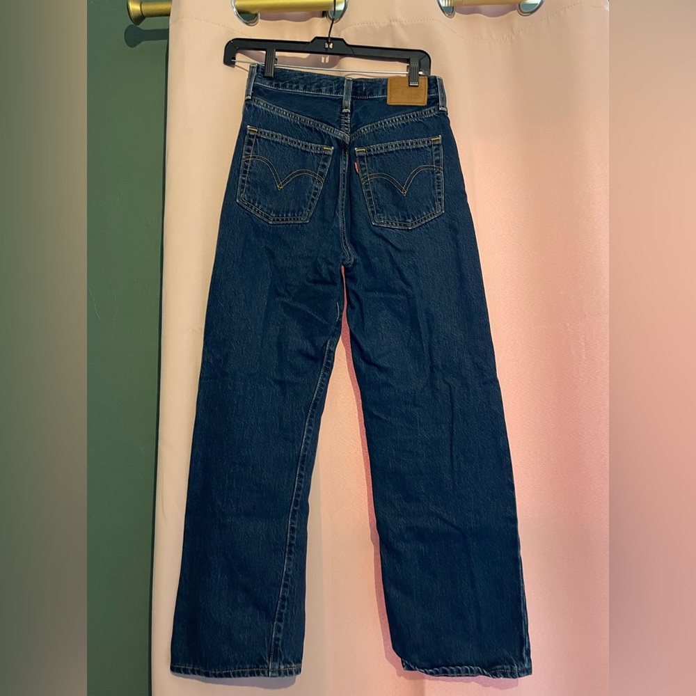 Levi’s ribcage ankle straight jeans